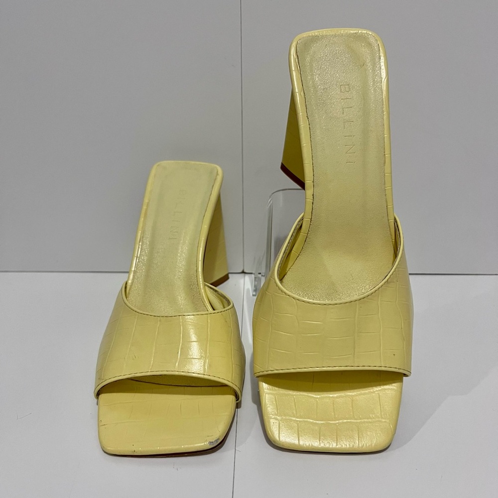 BiLLiNi Quinn Yellow Heels - Picture 4 of 6
